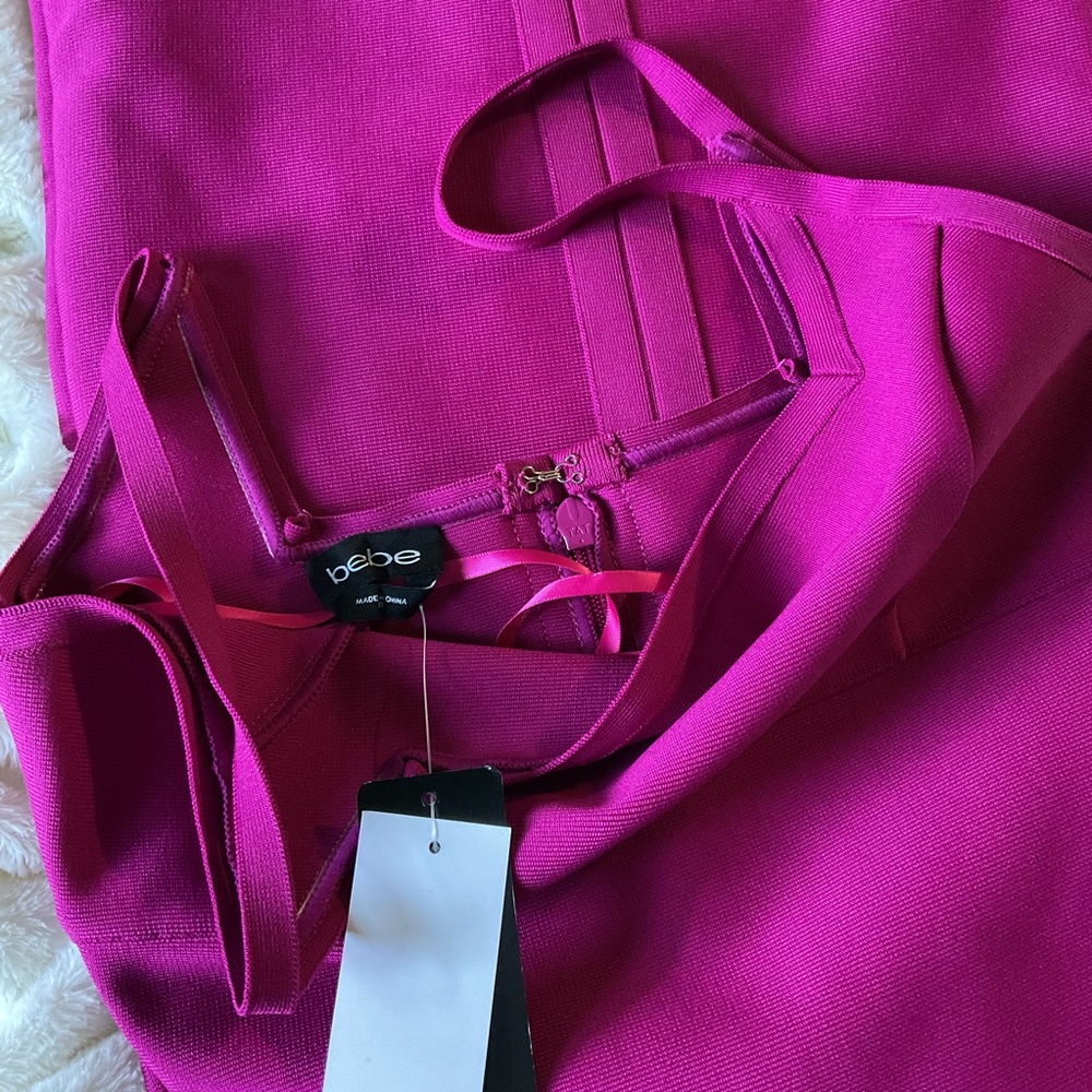 🚫SOLD🚫Bebe BANDAGE MINI DRESS - Picture 8 of 10